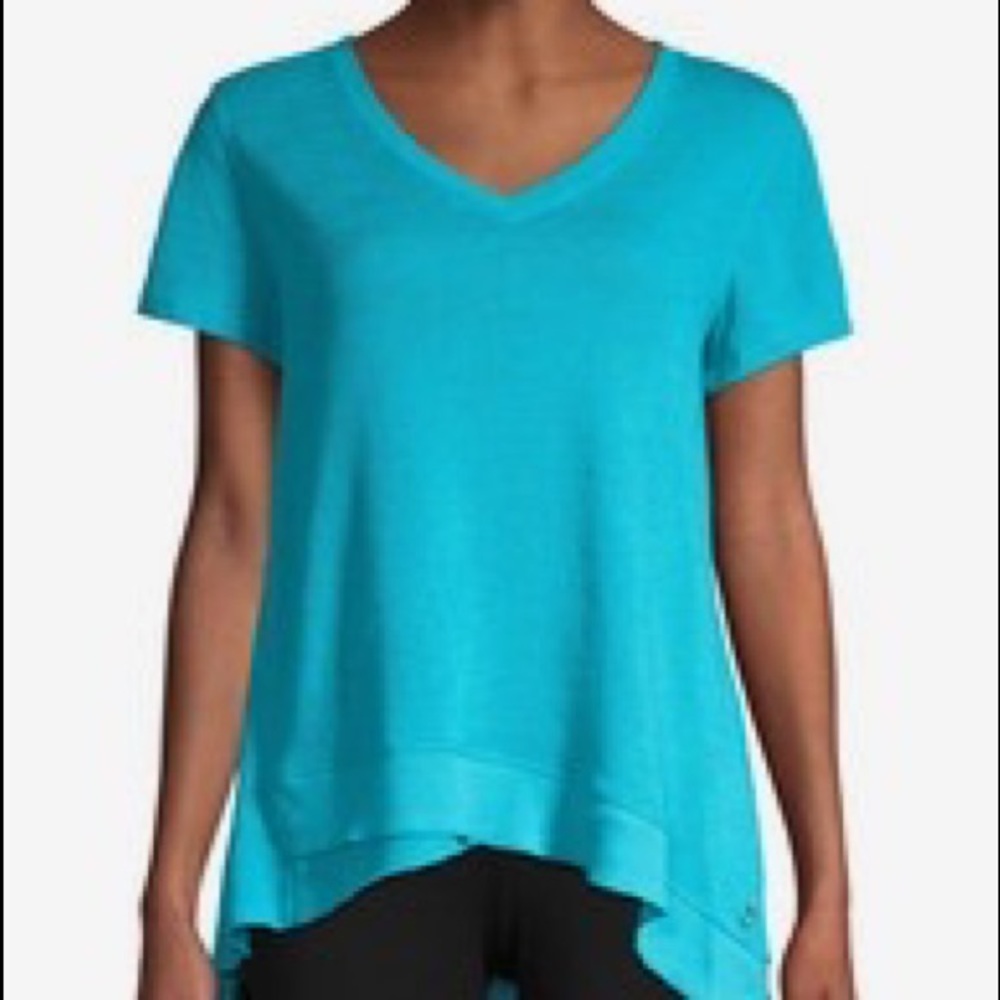 Calvin Klein Performance Asymmetric Hem Tee